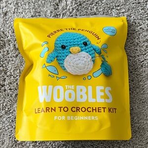 The Woobles Crochet Kit - Pierre the Penguin